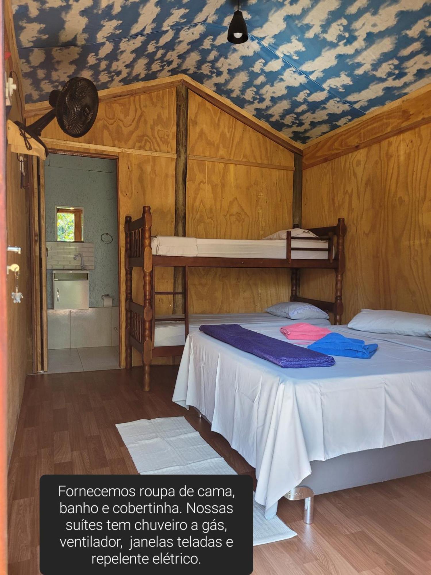 Piratas Cabanas Camping Bar Parati-Mirim Eksteriør bilde
